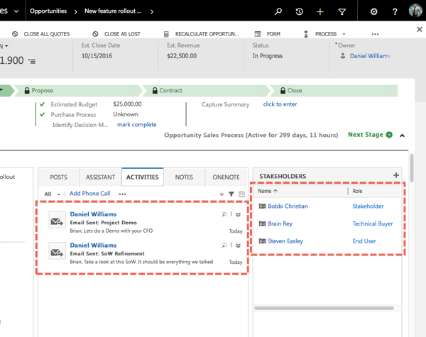 Salesforce Activity History CRM