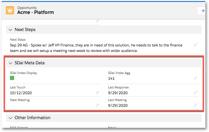 Salesforce Automated CRM Data Entry