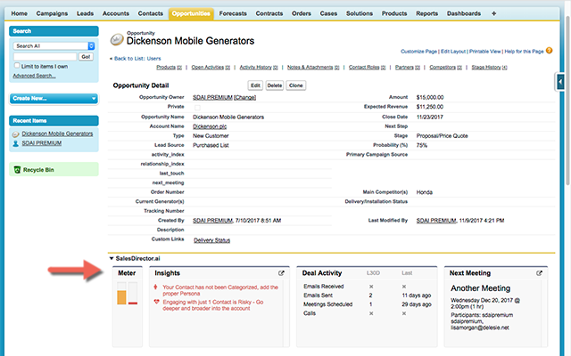 Tools salesforce classic