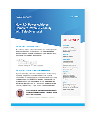 J.D. Power Achieves Complete Revenue Visibility 